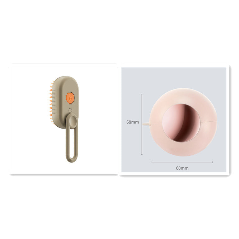 3-in-1 Electric Steam Pet Brush from Pawtastic store