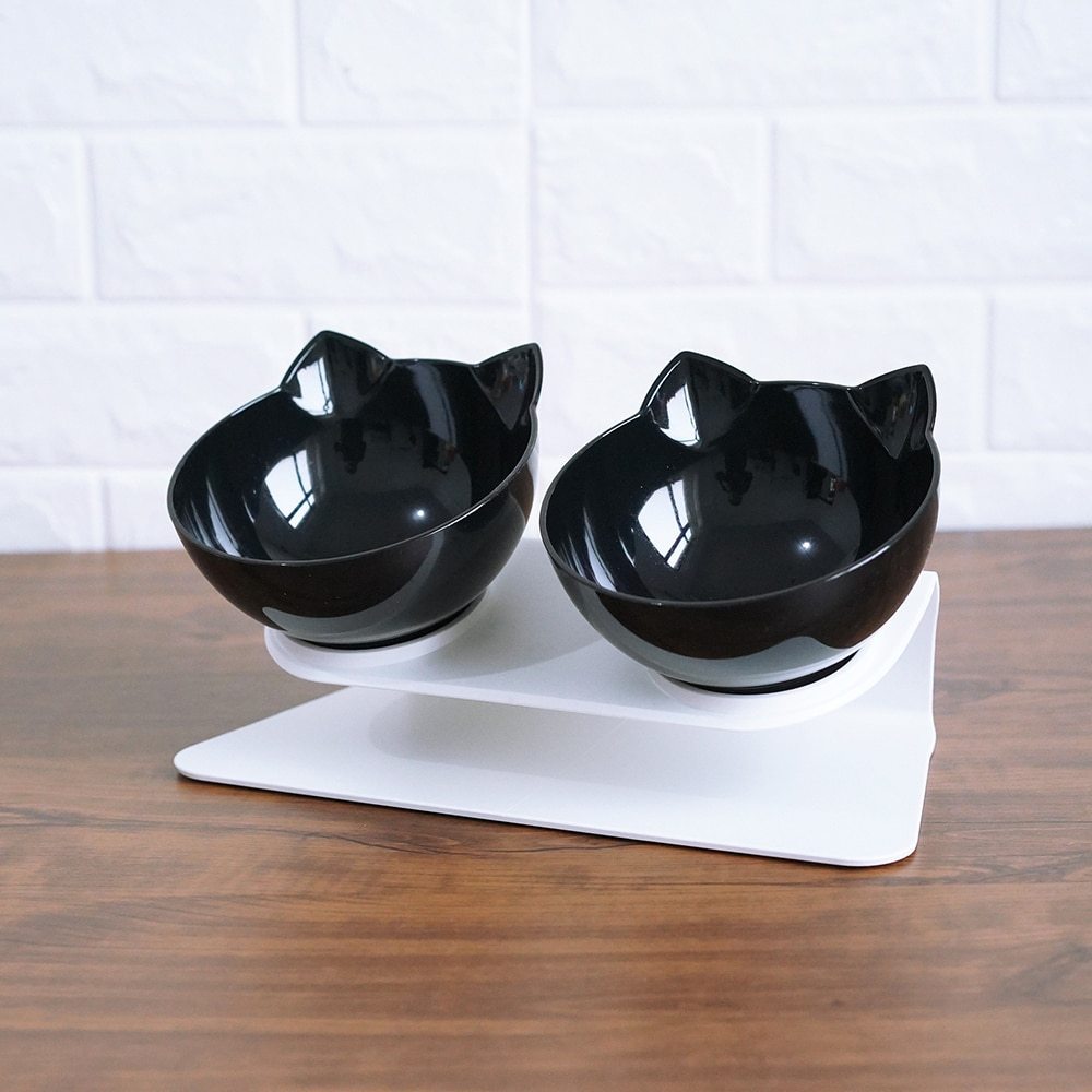 Non Slip Double Cat Bowl from pawtastic store
