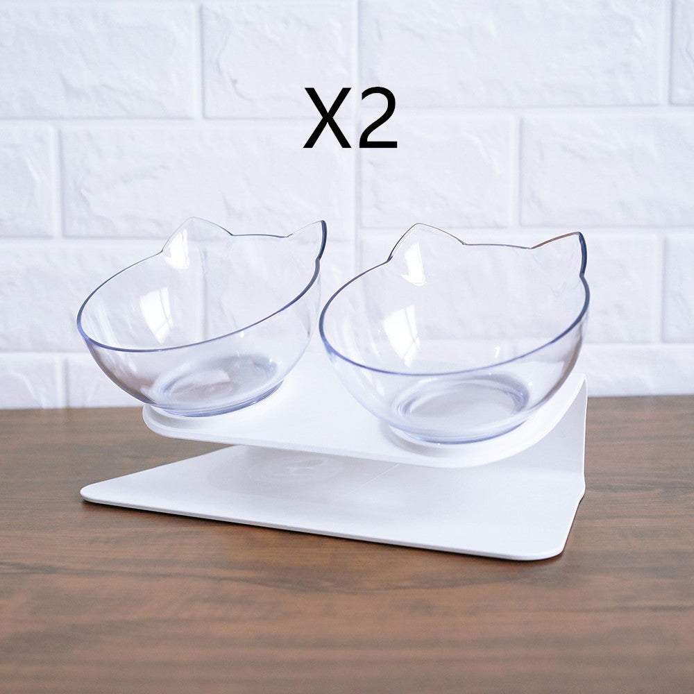 Non Slip Double Cat Bowl from pawtastic store