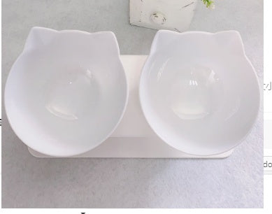 Non Slip Double Cat Bowl from pawtastic store