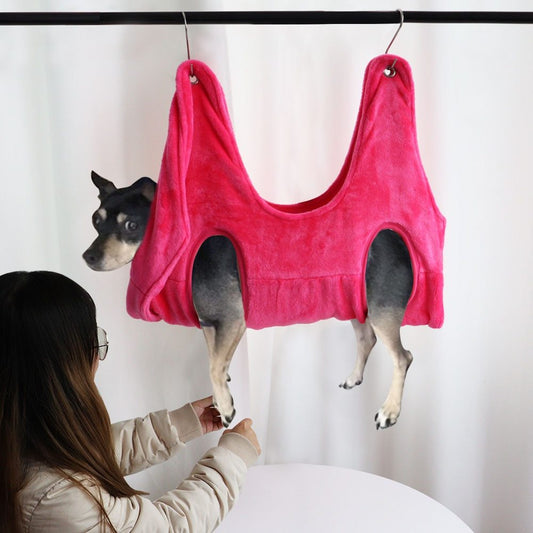 dog hammock grooming costume double layer product from pawtalistic store