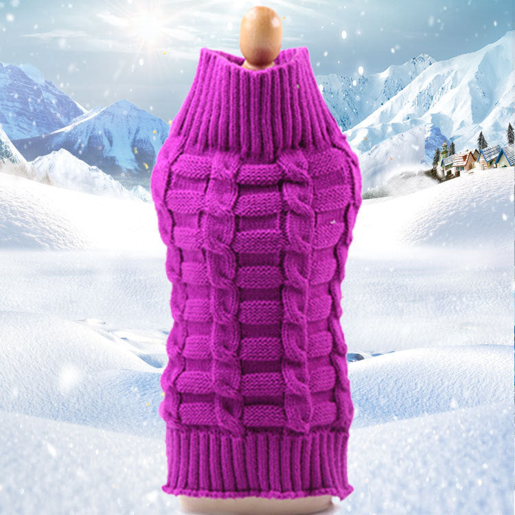 Cashmere Twisted Rope Pet Sweater pet products from pawtastic store
