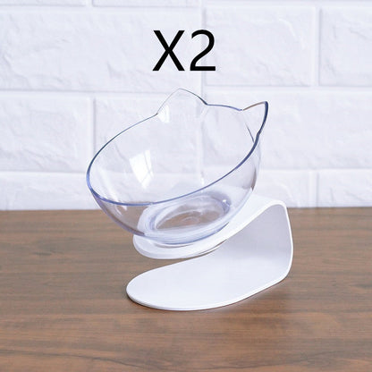 Non Slip Double Cat Bowl from pawtastic store