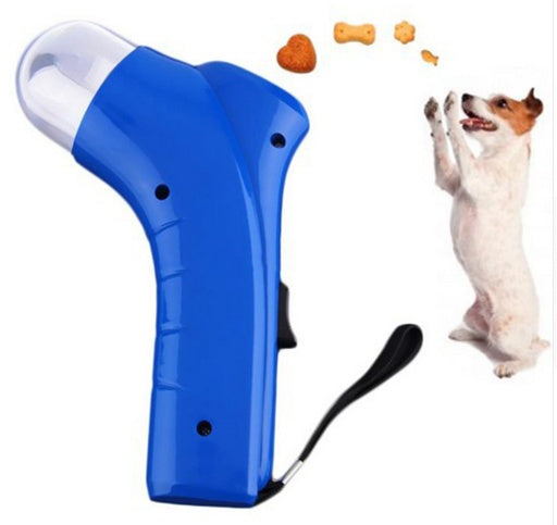 Food Catapult Feeder Funny Dog Toy from pawtastic store.treat launcher