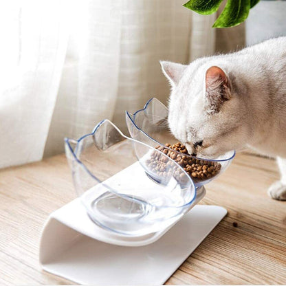 Non Slip Double Cat Bowl from pawtastic store