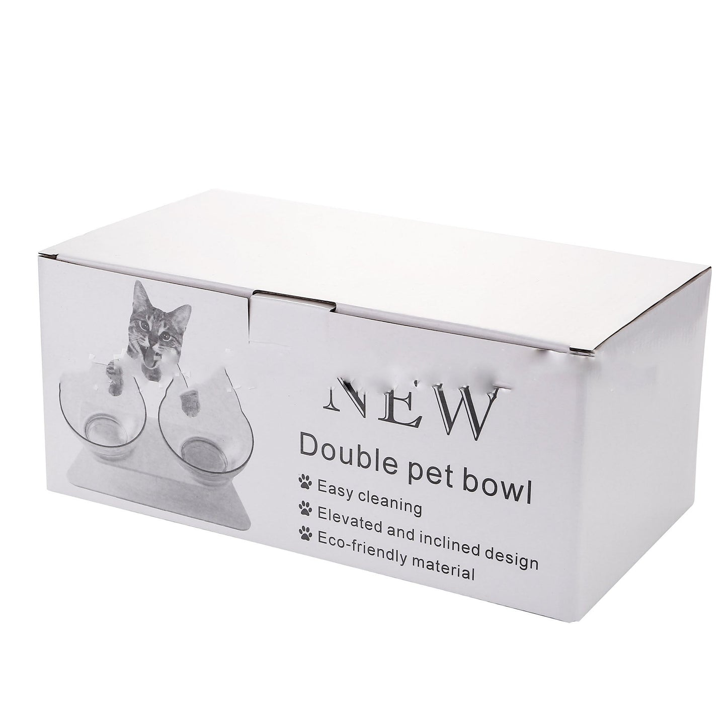Non Slip Double Cat Bowl from pawtastic store