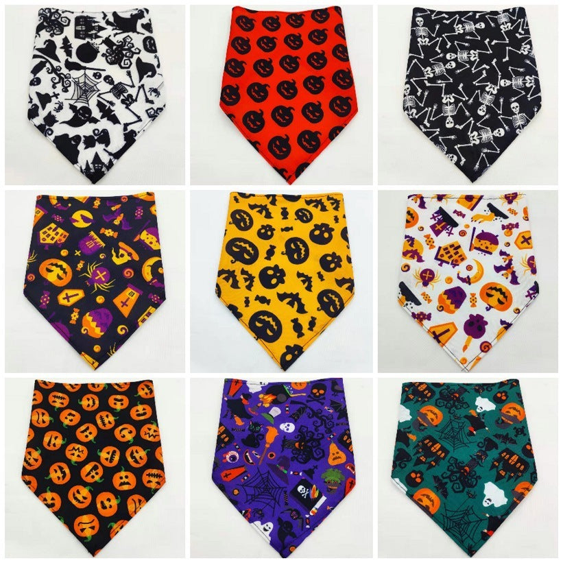 Pet Scarf Pet Triangle tie-dye pet scarf from pawtastic store