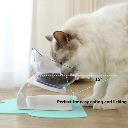 Non Slip Double Cat Bowl from pawtastic store