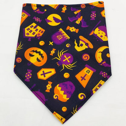 Pet Scarf Pet Triangle tie-dye pet scarf from pawtastic store