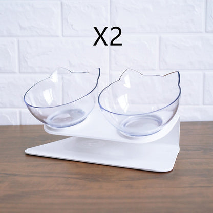 Non Slip Double Cat Bowl from pawtastic store
