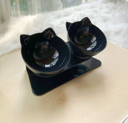 Non Slip Double Cat Bowl from pawtastic store