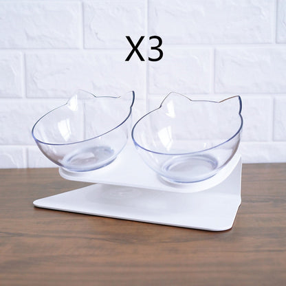 Non Slip Double Cat Bowl from pawtastic store
